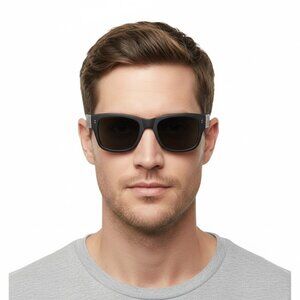 Dolce and Gabbana Grey Square Men's Sunglasses DG4338 501/87 52 DG4338